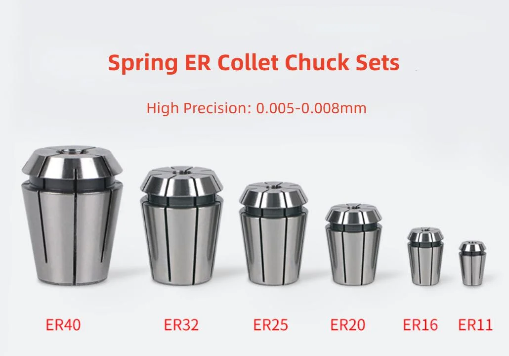 Hight Precision Er11 Spring Chuck Source Manufacturer CNC Machine Er Collet