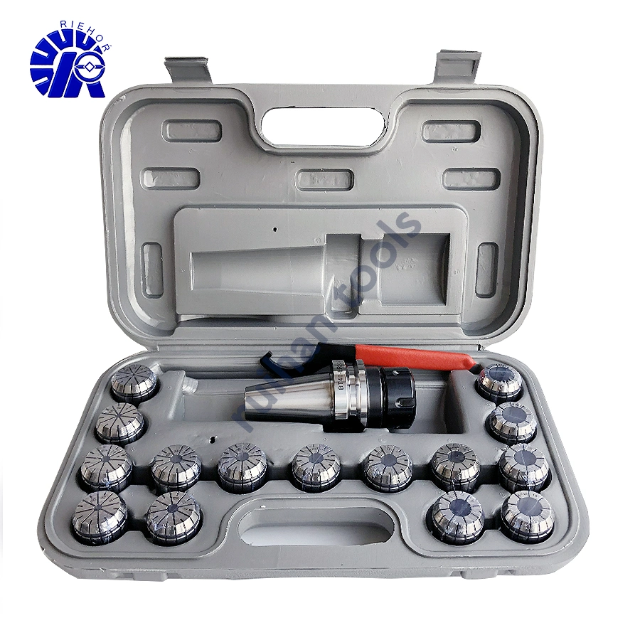 Bt40-Er32 Collet Chuck and Er32 Collet Set 15PCS with Er32um Wrench