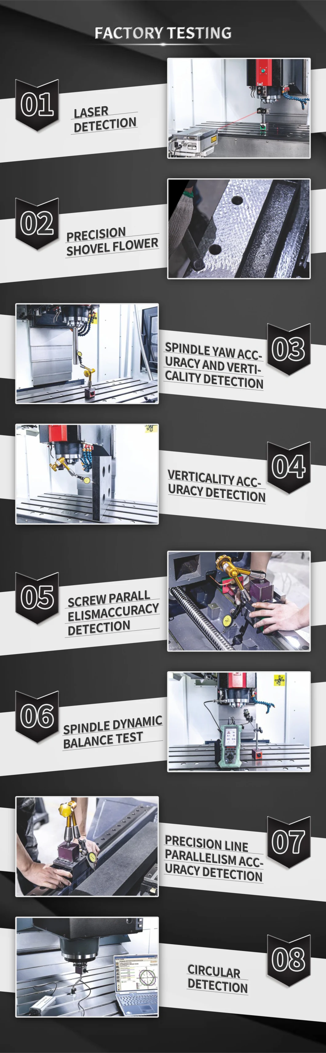 Vmc640 CNC High Speed Milling and Drilling Machine Tool for It Parts with Bt30 (T6)