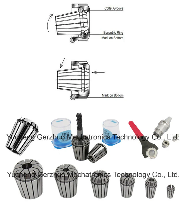 High Accuracy Standard CNC Tool Parts Er11 Collet