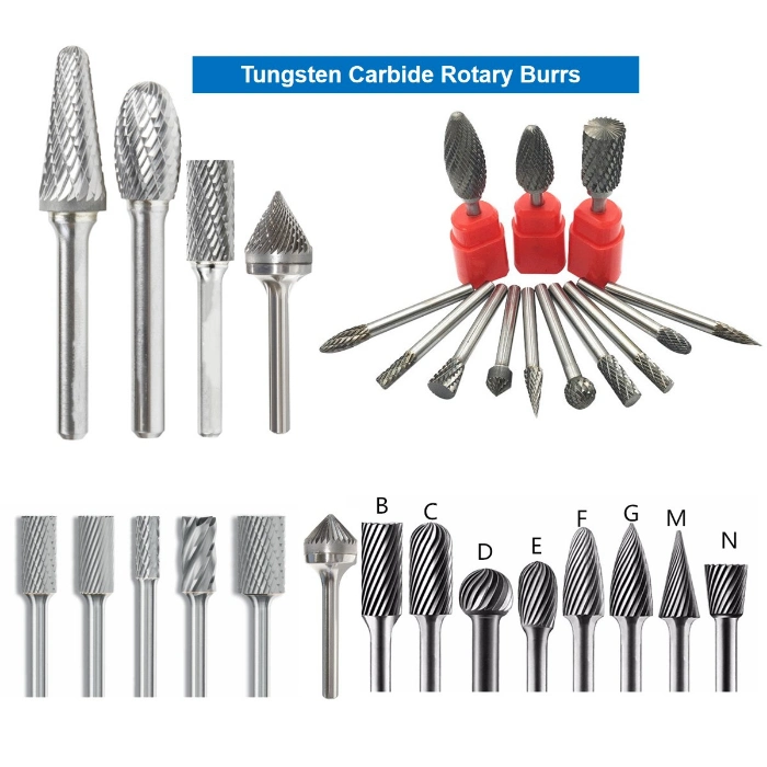 Tungsten Carbide Rotary Burrs Sc12mm Round Nose Cylinder Fro Deburring