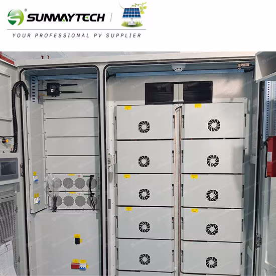 El inversor solar portátil grande de los gabinetes de los sistemas solares para el gabinete de almacenamiento de la batería