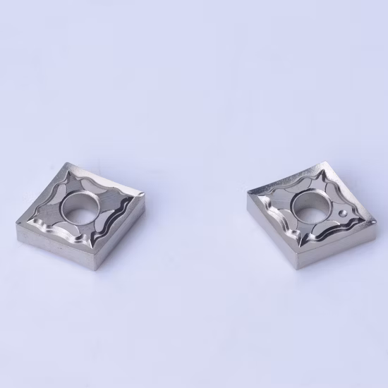 Cutoutil Cnmg120404-Al para herramientas de torneado de mecanizado de aluminio Insertos de carburo