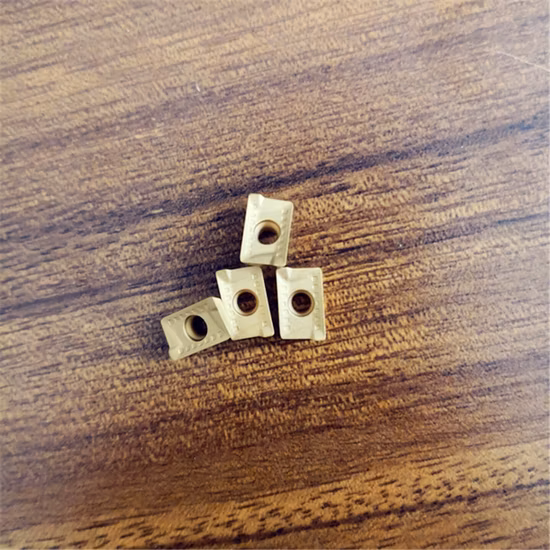 Cutoutil Apkt100308 Inserto de fresado para herramienta de fresado Inserto de carburo